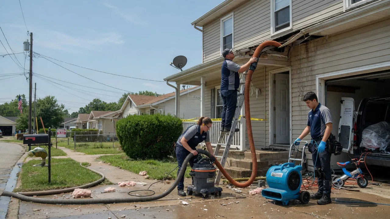 Water Damage Restoration in La Porte City, IA near me